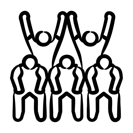 icône d'un groupe d'EVG ou EVJF