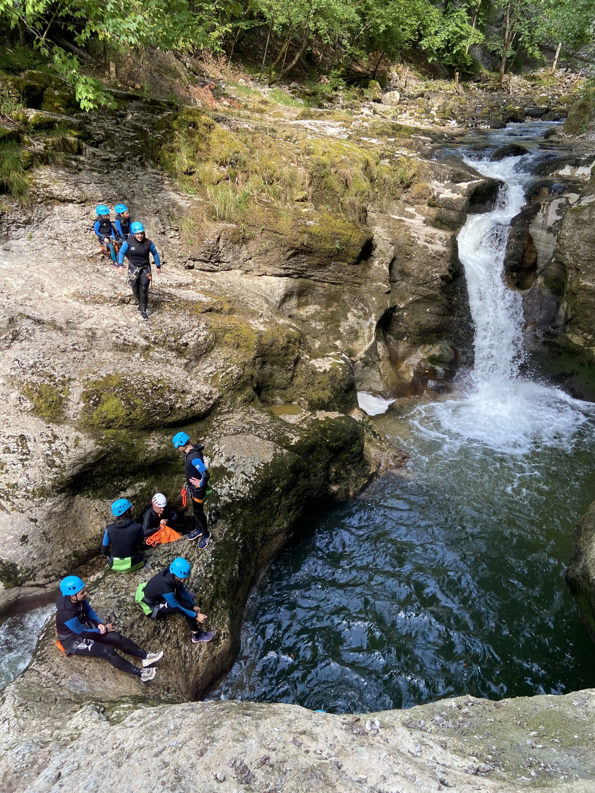 Sortie canyoning immersive dans le Jura