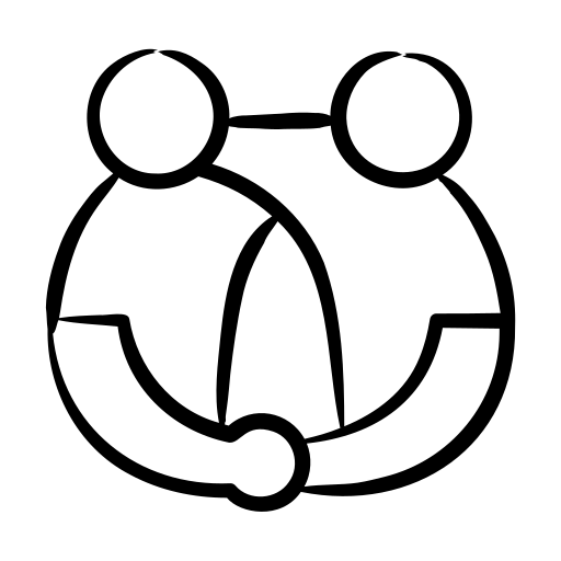 icône d'amis